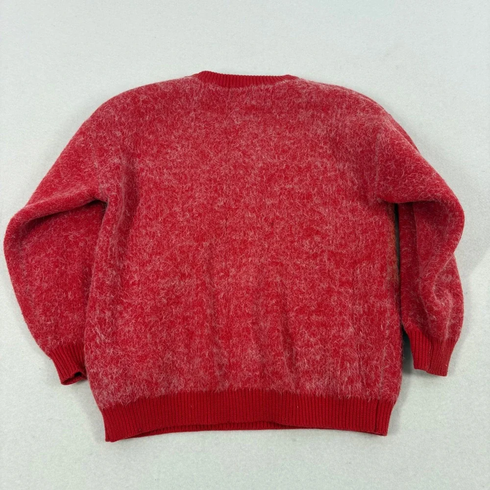 Fancy Schmancy Sweater KC Chiefs Kelce 87 Fuzzy Knit‎ Swifty Girls Size 10 Red